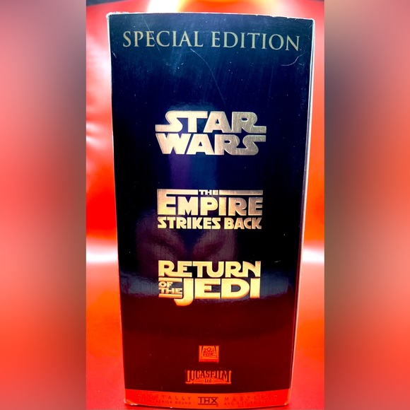 1997 Star Wars Trilogy VHS Special Edition Complete Set, Preowned, Collectible - Picture 2 of 8